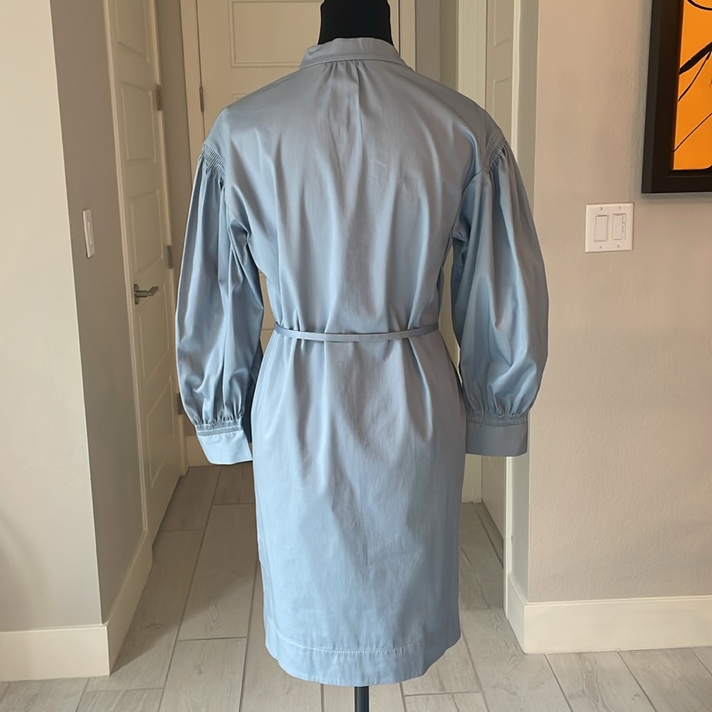 Rebecca Taylor Blue Shirt Dress Size XS NWT - Picture 7 of 12